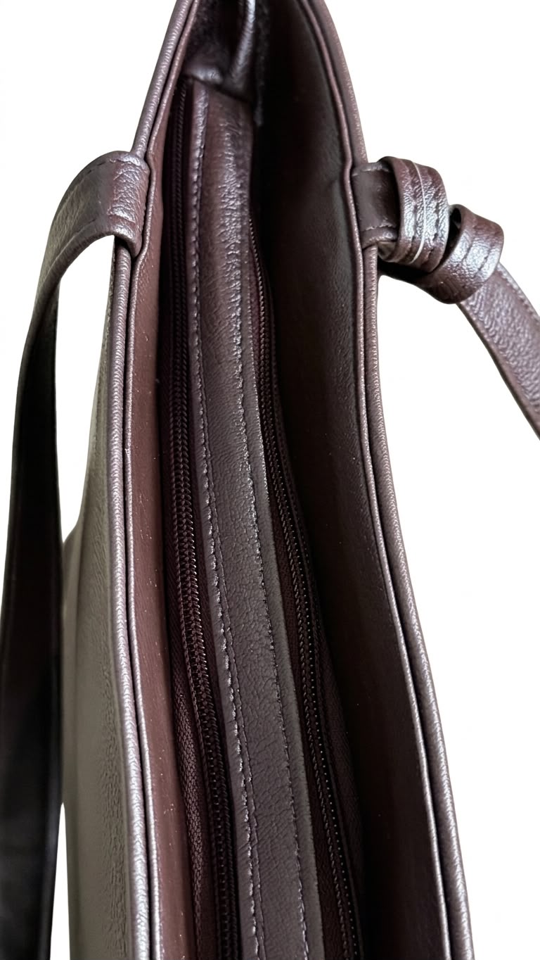 The Executive Classic Tote Bag-Deep Espresso Brown